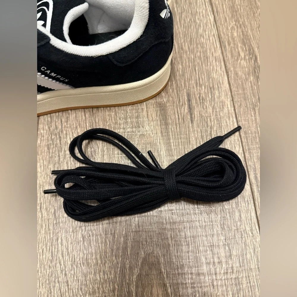 Size 4 (GS) - adidas Campus 00s Low Black White Gum